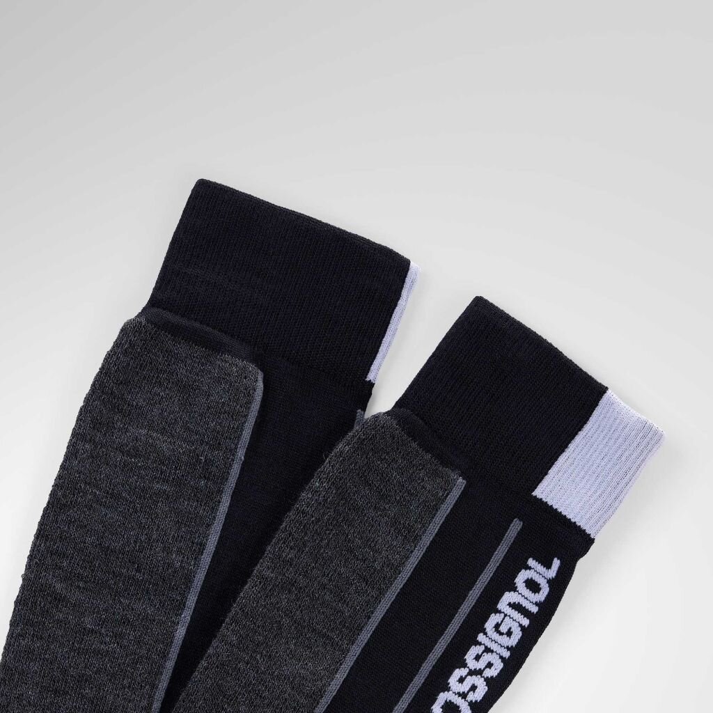 Lyžiarske ponožky Rossignol ESSENTIAL SKI SOCKS-BLACK